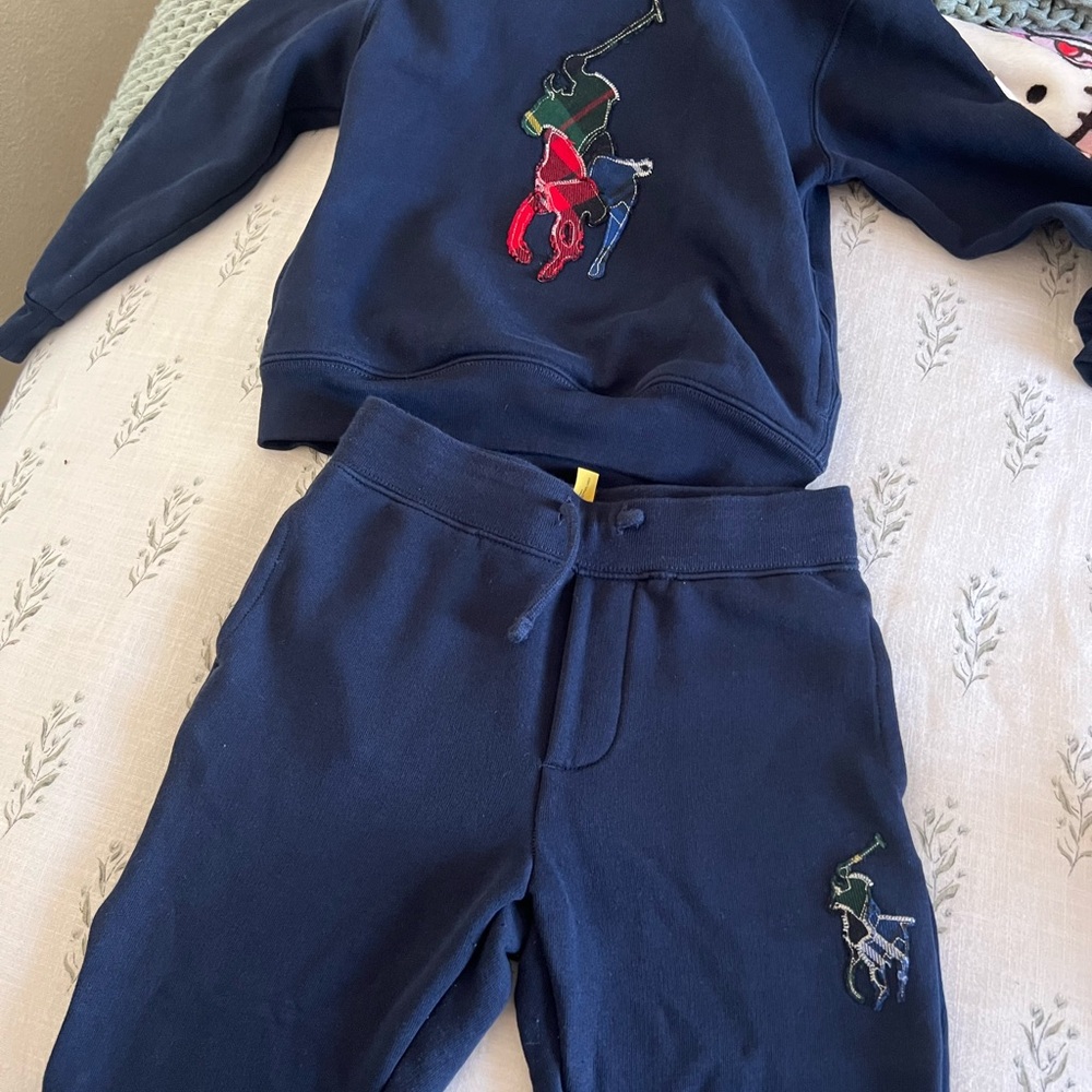 Ralph Lauren Kids Navy Bottoms